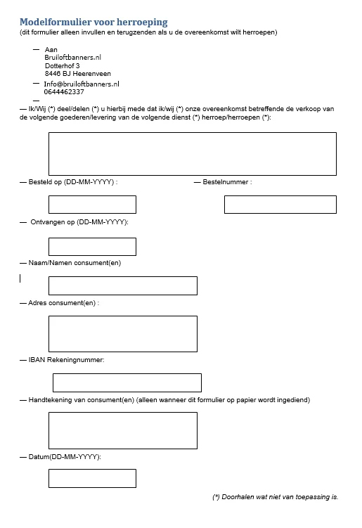 Bruiloftbanners.nl - Het nieuwe welkomstbord voor iedere bruiloft!